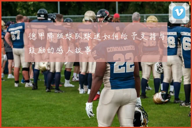 德甲降级球队球迷如何给予支持与鼓励的感人故事